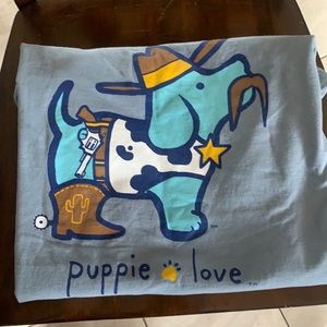 Puppie Love Cowboy Shirt